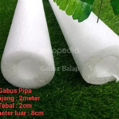 Jual Gabus Pipa 2 Meter Tebal 2cm DL 8cm Oasis Floral Foam Busa