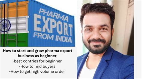 How To Start And Grow Pharma Export Business From Basics Youtube