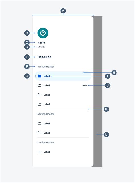 Appendere Soffocante Post Impressionismo Navigation Drawer Ui Design