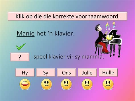 Afrikaans Fal Voornaamwoorde Voornaamwoorde Worksheet Yates Krystal