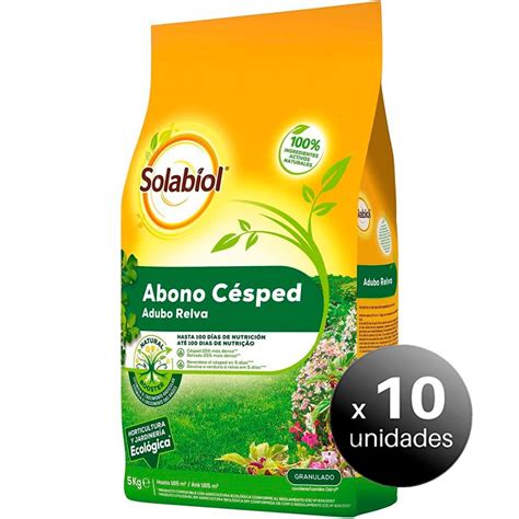 Solabiol Pack 10 uds SBM Solabiol Fertilizante granulado cítricos