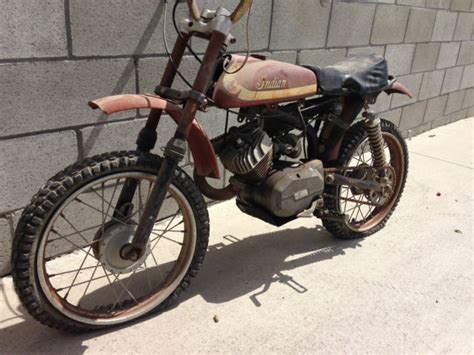 Vintage Indian Motorcycle Dirt Bike Jc 54 Jc54