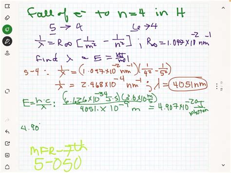 Solved Lines In The Brackett Series Of The Hydrogen Spectrum Are Caused