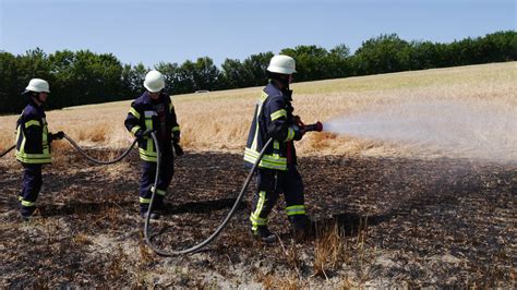 Flächenbrand Pluwig Feuerwehr Pluwig Gusterath