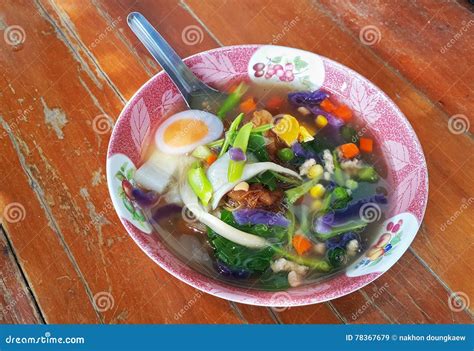 Vegetarian Food on Wood Texture. Stock Image - Image of noodle, vegetarian: 78367679