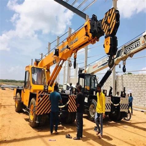 Hydra Crane Rental Service Lifting Capacity Tons At Month