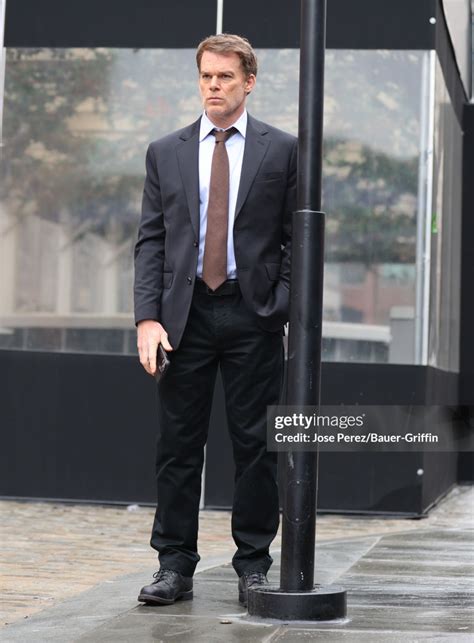 michael  halls rare outfit  dexter resurrection set stuns fans