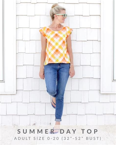 Summer Day Top MADE Everyday Clothes Make Your Own Clothes Sewing