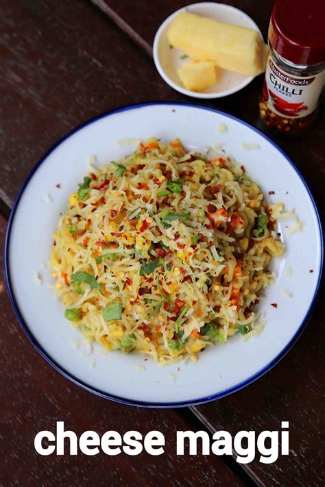 cheese maggi recipe | cheesy maggi recipe | chilli cheese maggi