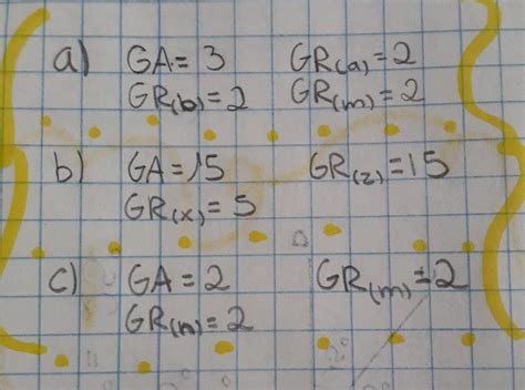 Calcula el grado absoluto y relativo de las siguientes polinomios a 2m²