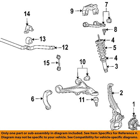 Cadillac Gm Oem Srx Front Suspension Shock Absorber Ebay