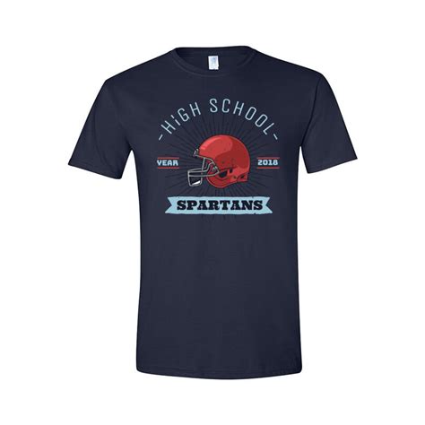 High School Spartans T Shirt Design Tshirt Factory