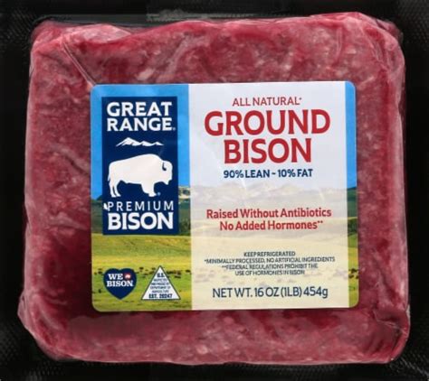 Great Range Ground Bison 16 Oz Kroger