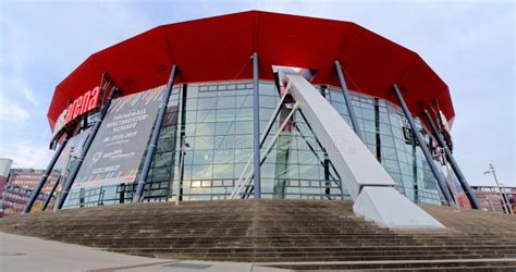 Lanxess Arena event hall editorial stock photo. Image of tourism - 144728418