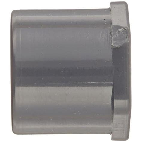 Spears 437 G Series PVC Pipe Fitting Bushing Schedule 40 Gray 1