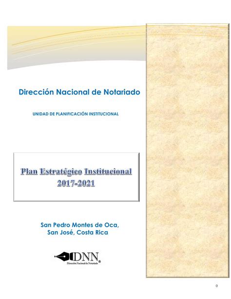 PDF Dirección Nacional de Notariado del diagnóstico organizacional