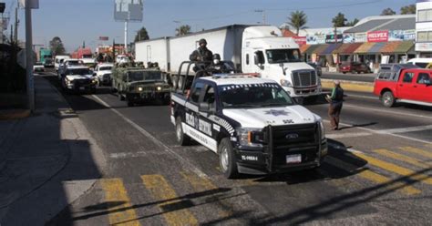 Despliega Ssc Y Fuerzas Federales Operativo De Seguridad En Tlaxcala