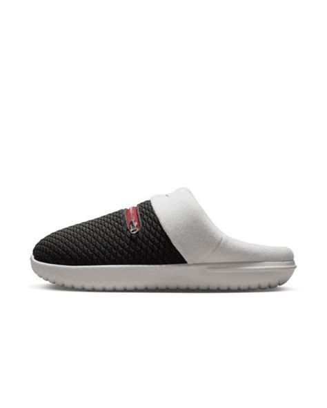 Nike Burrow Slippers In White, in Black for Men | Lyst