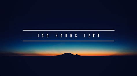 130 Hours - Blog by Stef Cola