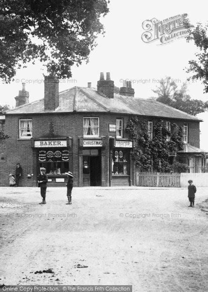 Photo of Windlesham, The Village Shop 1909 - Francis Frith