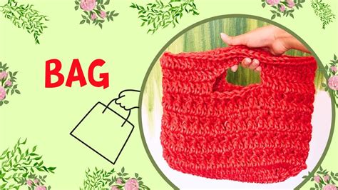 How To Crochet A Hand Bag Crochet Hand Bag Tutorial YouTube