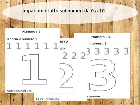 Tessere Numeri Da Colorare Mamma E Casalinga