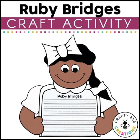 Ruby Bridges Craft Activity Crafty Bee Creations Worksheets Library