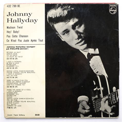 MADISON TWIST EP Collections JOHNNY HALLYDAY