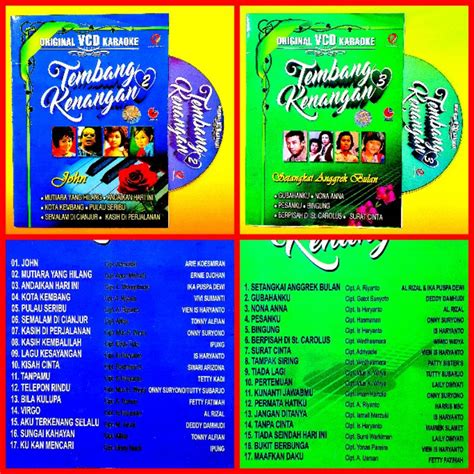 Jual Kaset V C D Original Karaoke Video Musik Lagu Tembang Kenangan