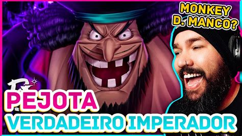 React Pejota Barba Negra Trap One Piece Verdadeiro