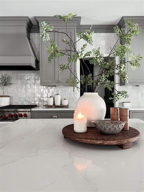 Top Kitchen Trends In Kitchen Island Decor Countertop Decor