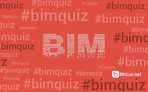 Bimquiz Domande Per Scoprire Il Tuo Livello Sul Bim Biblus