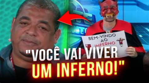 VOCÊ VAI VIVER UM INFERNO SEU BOBO Pilhado ZOA Vampeta após