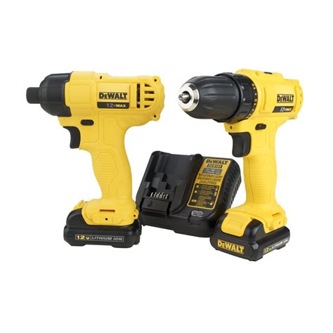 Combo Parafafusadeira Furadeira Im P Bivolt Dewalt Ref Dck201c2 Br DÍnamo