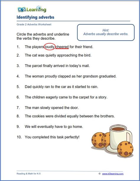 Identify The Verbs Worksheets Identify Verbs In A Sentence As Action