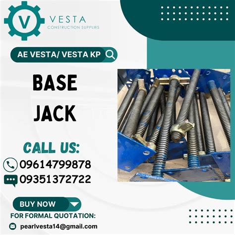 Base jack, Commercial & Industrial, Construction & Building Materials on Carousell