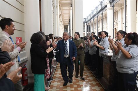 Ministro Juan Eduardo Fuentes Belmar Termin Su Periodo Como Presidente