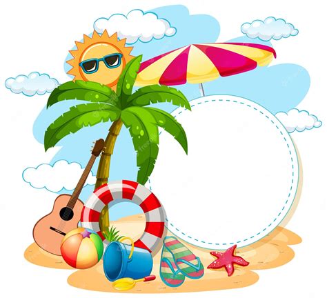 beach banner clipart - Clip Art Library - Clip Art Library