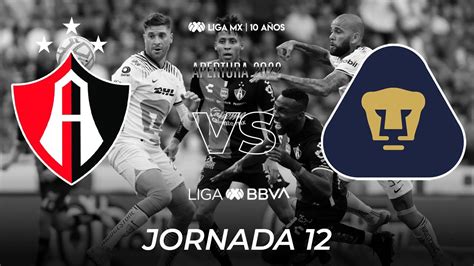 Resumen Atlas Vs Pumas Liga Bbva Mx Apertura Jornada