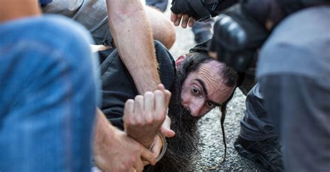 Jewish Gay Pride Stabbing Shocking Footage Of Man S Arrest As Six