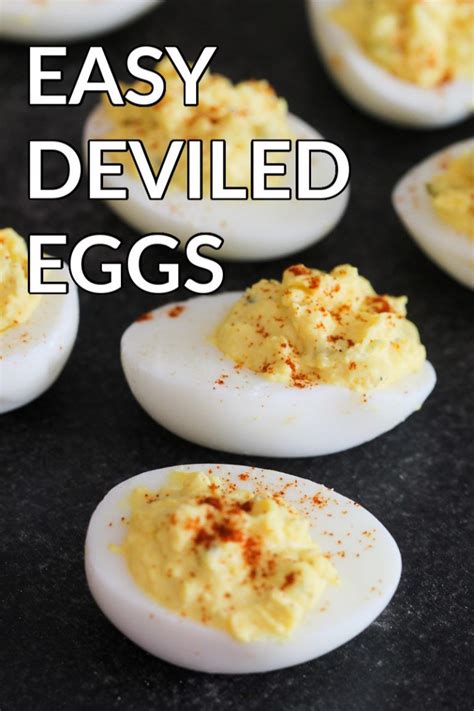 Easy Deviled Eggs Recipe Six Sisters Stuff Devilled Eggs Recipe Best