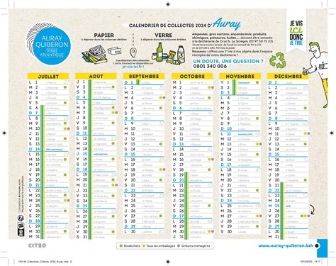 Calendrier Des Collectes Des Biod Chets Ma Vie Pratique Actualit S