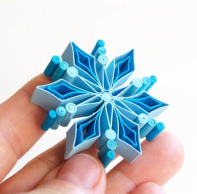 10 Quilling Snowflake Patterns - Crafting News