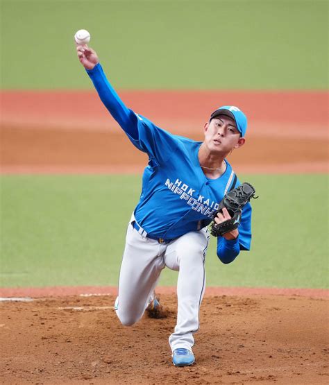 日本ハム育成の姫野優也、満塁弾浴び1回3安打2四球5失点 昨年外野手から転向／投球内容 プロ野球写真ニュース 日刊スポーツ