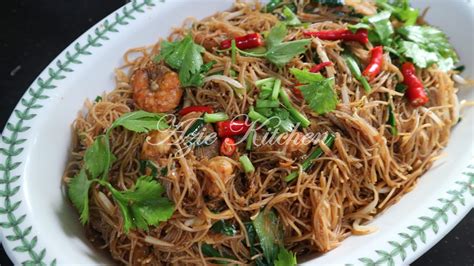 Mee Hoon Goreng Kicap Yang Sangat Sedap Azie Kitchen