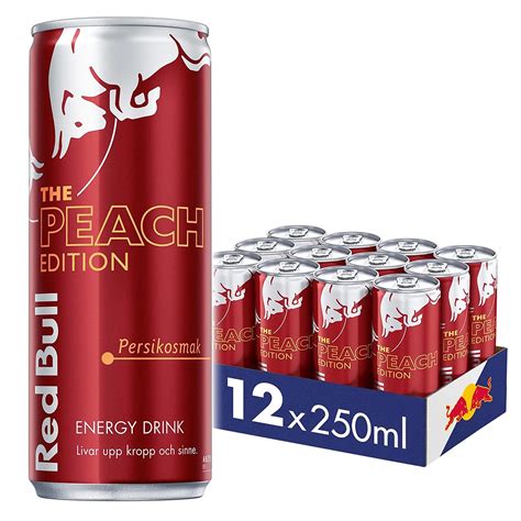 Red Bull Energy Drink EINWEG Peach Edition Pfirsich Inkl 3 00 Pfand