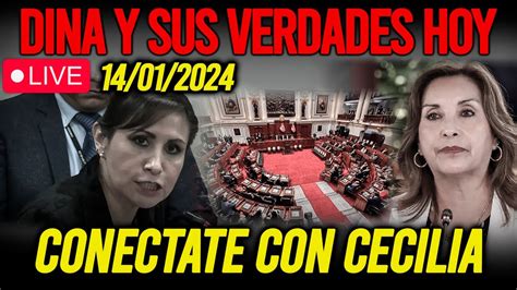 En Vivo Cecilia Garcia Comenta El Mal Gobierno De Dina Boluarte Y El