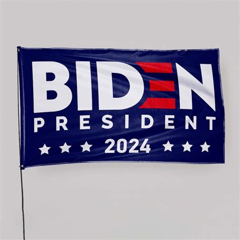 Joe BIDEN 2024 Garden Flag Biden Flag Biden Harris Democratic Party