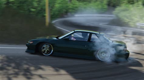 Sakanotsuji Touge Uphill Drift Hush Nissan Silvia S13 YouTube