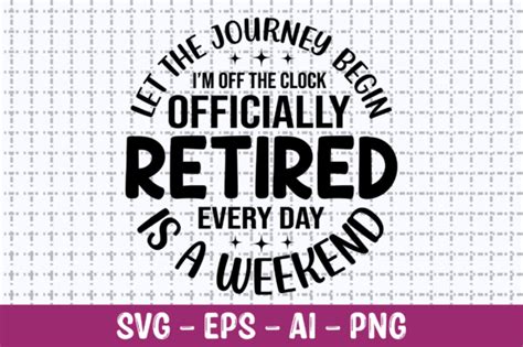 Officially Retired Every Day Svg Graphic By Craftking Creative Fabrica